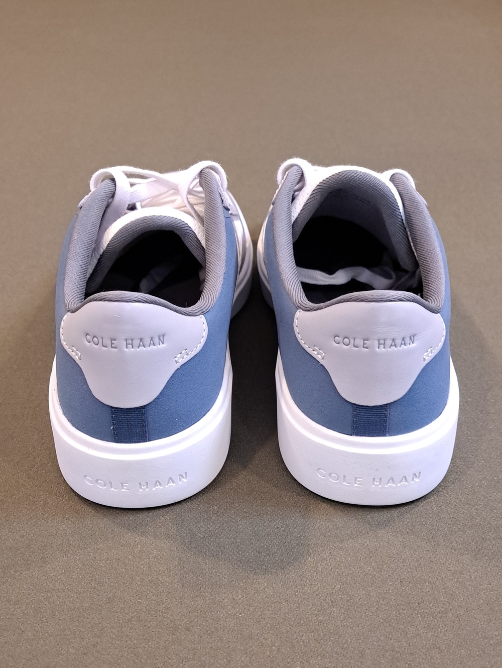 Cole Haan Grand Crosscourt Winner Sneaker - Sea Stone/Blue/White - Men's 11.5 - Picture 5 of 10
